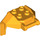 LEGO Bright Light Orange Design Kostka 4 x 3 x 3 s 3.2 Shaft (27167)
