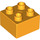 LEGO Bright Light Orange Duplo Kostka 2 x 2 (3437 / 89461)