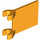 LEGO Bright Light Orange Vlajka 2 x 2 bez Flared Edge (2335 / 11055)