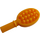 LEGO Světle oranžová Hairbrush s Srdce (93080)