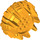 LEGO Bright Light Orange Hard Plastický Giant Kolo s Kolík dírami a Spokes (64712)
