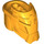 LEGO Bright Light Orange Hlava Nohy s Kolík (93277)