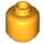 LEGO Bright Light Orange Minifigure Hlava (Zapuštěný masivní čep) (3274 / 3626)