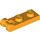LEGO Bright Light Orange Deska 1 x 2 s Konec Tyčka Rukojeť (60478)
