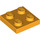 LEGO Bright Light Orange Deska 2 x 2 (3022 / 94148)