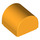 LEGO Bright Light Orange Sklon 1 x 1 Zakřivený (49307)