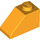 LEGO Bright Light Orange Sklon 1 x 2 (45°) (3040 / 6270)