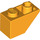 LEGO Bright Light Orange Sklon 1 x 2 (45°) Převrácený (3665)