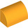 LEGO Bright Light Orange Sklon 1 x 2 Zakřivený (37352 / 98030)
