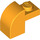 LEGO Bright Light Orange Sklon 1 x 2 x 1.3 Zakřivený s Deska (6091 / 32807)