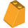 LEGO Bright Light Orange Sklon 2 x 2 x 2 (65°) se spodní trubkou (3678)