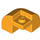 LEGO Bright Light Orange Sklon Kostka 2 x 2 x 1.3 Zakřivený Roh (67810)
