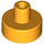 LEGO Bright Light Orange Dlaždice 1 x 1 Kulatá s Hollow Tyčka (20482 / 31561)