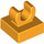 LEGO Bright Light Orange Dlaždice 1 x 1 s klipem (zvednuté &quot;C&quot;) (15712 / 44842)