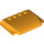 LEGO Bright Light Orange Klín 4 x 6 Zakřivený (52031)