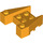 LEGO Bright Light Orange Klín Kostka 3 x 4 s Stud Notches (50373)