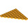 LEGO Bright Light Orange Klín Deska 8 x 8 Roh (30504)