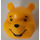 LEGO Světle oranžová Winnie the Pooh Hlava (77313)