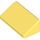 LEGO Bright Light Yellow Sklon 1 x 2 (31°) (85984)