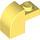 LEGO Bright Light Yellow Sklon 1 x 2 x 1.3 Zakřivený s Deska (6091 / 32807)