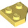 LEGO Bright Light Yellow Klín Deska 2 x 2 Cut Roh (26601)