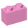 LEGO Bright Pink Kostka 1 x 2 se spodní trubkou (3004 / 93792)