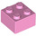 LEGO Bright Pink Kostka 2 x 2 (3003 / 6223)
