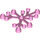 LEGO Bright Pink Rostlina Listy 6 x 5 (2417)