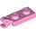 LEGO Bright Pink Deska 1 x 2 s Horizontální klip na Konec (42923 / 63868)