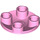LEGO Bright Pink Deska 2 x 2 Kulatá s Zaoblený Dno (2654 / 28558)