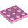 LEGO Bright Pink Deska 3 x 3 (11212)