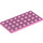 LEGO Bright Pink Deska 4 x 8 (3035)