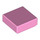 LEGO Bright Pink Dlaždice 1 x 1 s Groove (3070 / 30039)