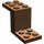 LEGO Brown Konzola 2 x 5 x 2.3 bez vnitřního držáku čepu (6087)