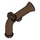 LEGO Brown Flintlock Pistol Pistole (2562 / 77024)