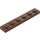 LEGO Brown Deska 1 x 6 (3666)