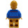 LEGO C-3PO v Modrá Pullover s R2-D2 Minifigurka