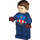 LEGO Captain America - Unmasked Minifigurka