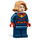 LEGO Kapitán Marvel s Medium Dark Tělová Vlasy Minifigurka