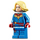 LEGO Kapitán Marvel s Žlutá Středně dlouhé vlasy  Minifigurka