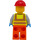 LEGO Stavební dělník Minifigurka