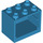 LEGO Dark Azure Skříňka 2 x 3 x 2 se zapuštěnými svorníky (92410)