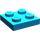 LEGO Dark Azure Deska 2 x 2 (3022 / 94148)