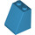 LEGO Dark Azure Sklon 2 x 2 x 2 (65°) se spodní trubkou (3678)