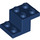 LEGO Dark Blue Konzola 2 x 3 s Deska a Step bez spodního držáku čepu (18671)