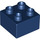 LEGO Dark Blue Duplo Kostka 2 x 2 (3437 / 89461)