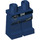 LEGO Dark Blue Minifigure Boky a nohy s Gunbelt, Pocket s Zipper a Black Pás (11974 / 13509)