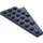 LEGO Dark Blue Klín Deska 4 x 8 Křídlo Levá se spodním zářezem (3933)