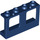 LEGO Dark Blue Okno Rám 1 x 4 x 2 s dutými hřeby (61345)