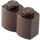 LEGO Dark Brown Kostka 1 x 2 Log (30136)